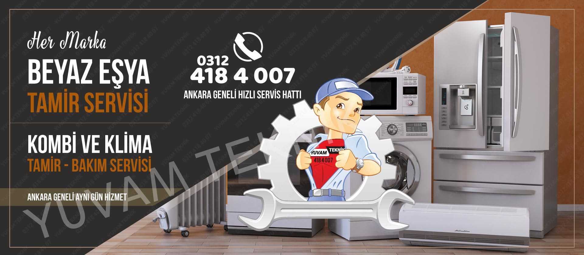 Çankaya Ariston kombi servisi Ankara 0312-4184007